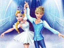 Elsa and Jack Ice Ballet